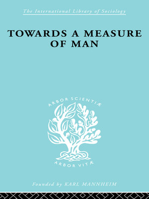 cover image of Towards a Measure of Man
